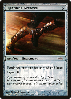 Lightning Greaves (008) (FNM) - Foil
