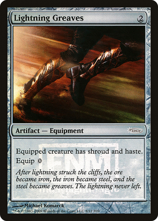 Lightning Greaves (008) (FNM) - Foil
