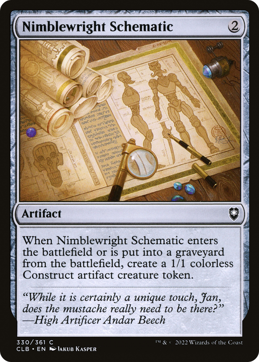 Nimblewright Schematic - Foil