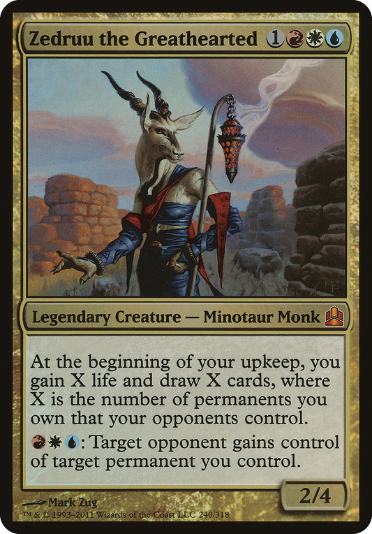 Zedruu the Greathearted (Oversized) - Foil
