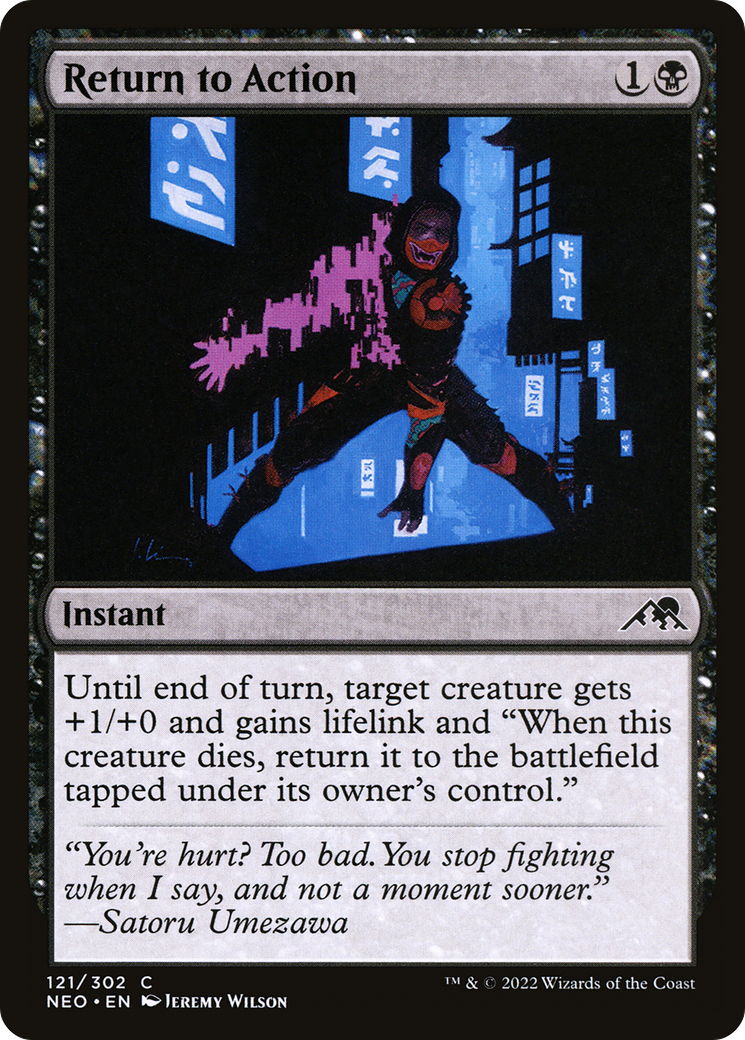 Return to Action - Foil