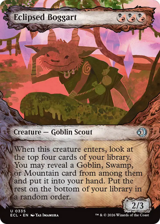 Eclipsed Boggart (0335) (Fable Frame) (ECL) - Foil