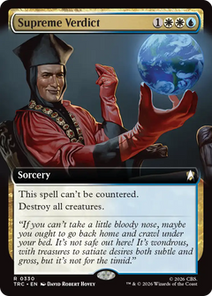 Supreme Verdict (0330) (Extended Art) (TRC)
