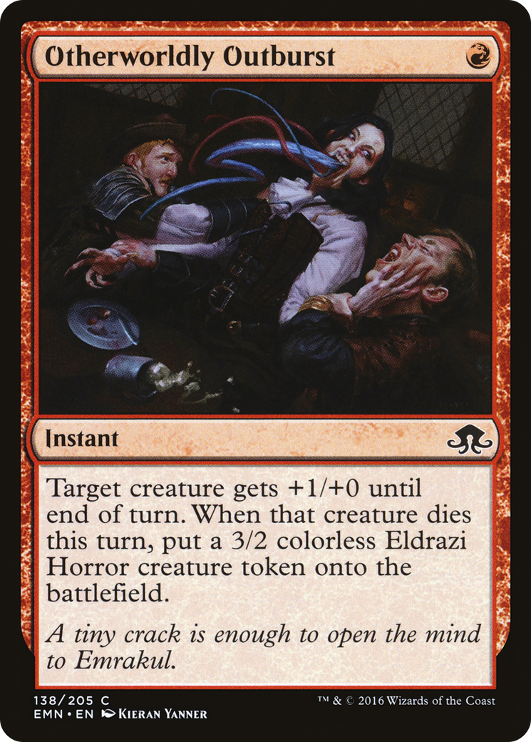 Otherworldly Outburst - Foil