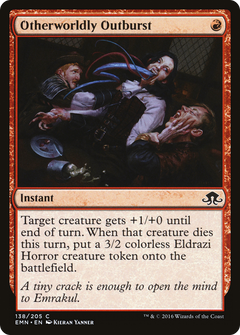 Otherworldly Outburst - Foil