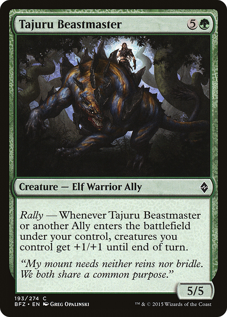 Tajuru Beastmaster - Foil