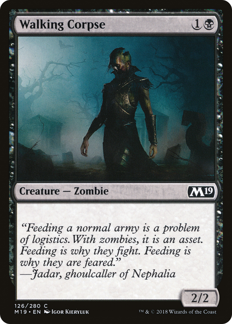 Walking Corpse - Foil