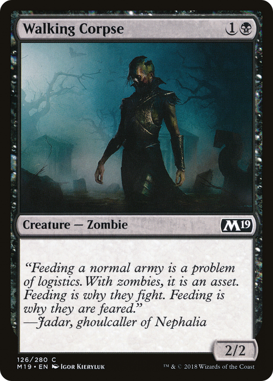 Walking Corpse - Foil