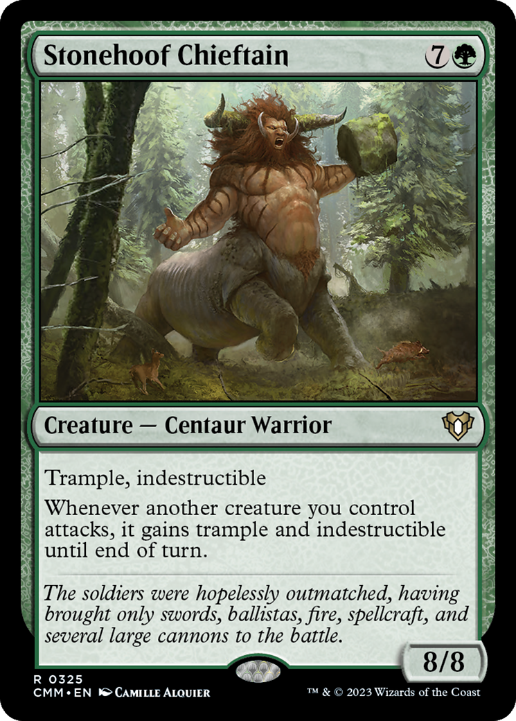Stonehoof Chieftain - Foil
