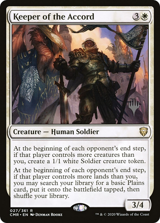 Keeper of the Accord (0070) (Promo Pack) - Foil