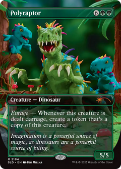 Polyraptor (2194) (Borderless) - Foil sld