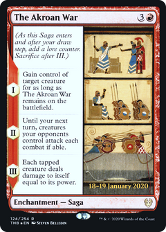 The Akroan War (124) (Prerelease) - Foil