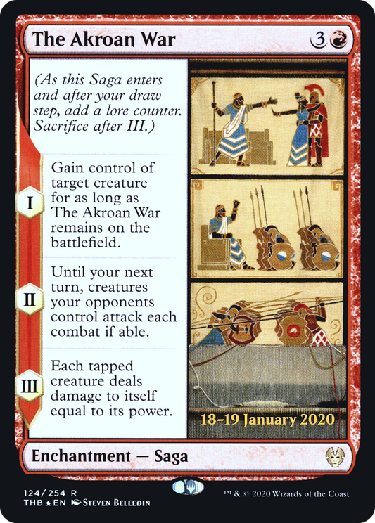 The Akroan War (124) (Prerelease) - Foil