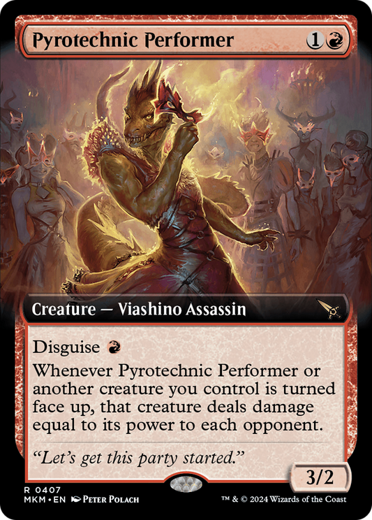 Pyrotechnic Performer (0407) (Extended Art)