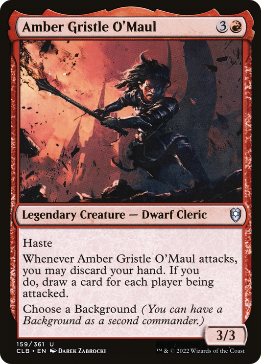 Amber Gristle O'Maul - Foil