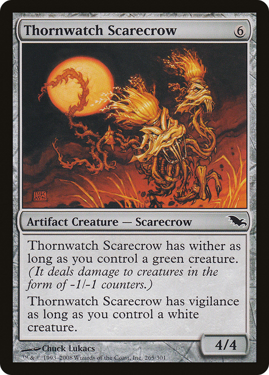 Thornwatch Scarecrow - Foil