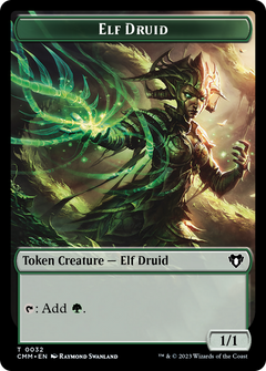 Elf Druid Token (0032)