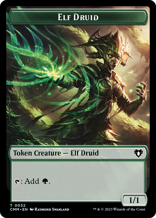 Elf Druid Token (0032)