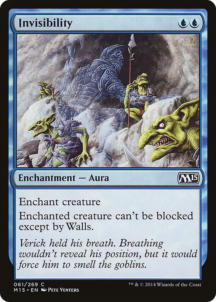 Invisibility - Foil