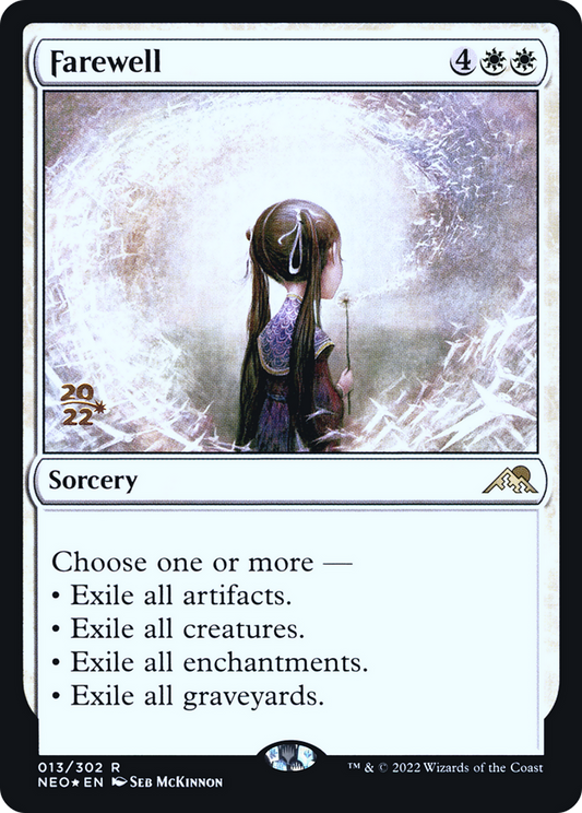 Farewell (013) (Prerelease) - Foil
