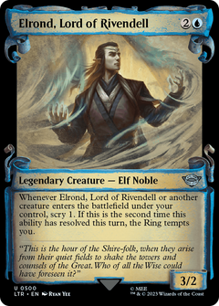 Elrond, Lord of Rivendell (0500) (Showcase) - Silver Foil