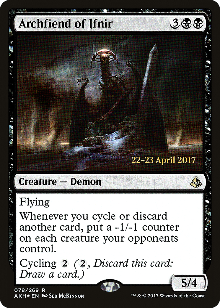Archfiend of Ifnir (078) (Prerelease) - Foil