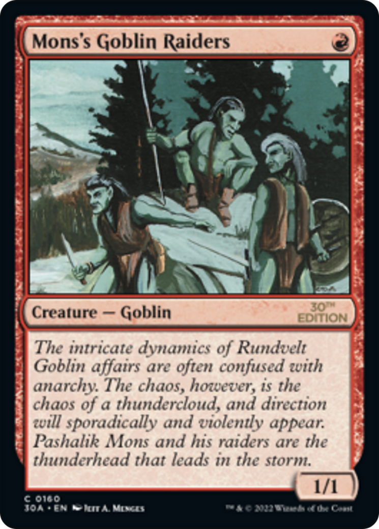 Mons's Goblin Raiders (Modern Frame)