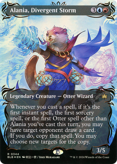 Alania, Divergent Storm (0344) (Borderless) (Showcase) - Raised Foil