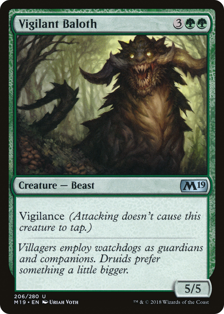 Vigilant Baloth - Foil