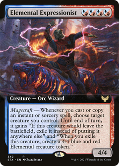 Elemental Expressionist (342) (Extended Art) - Foil