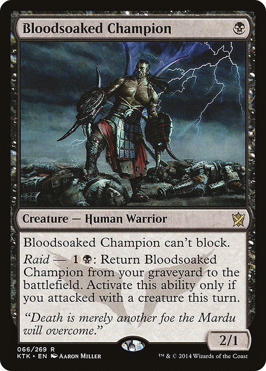 Bloodsoaked Champion - Foil