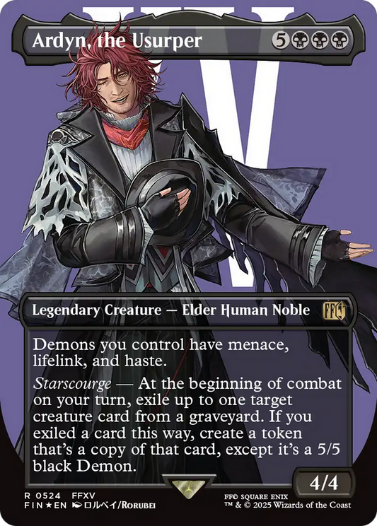Ardyn, the Usurper (0524) (Borderless) - Surge Foil