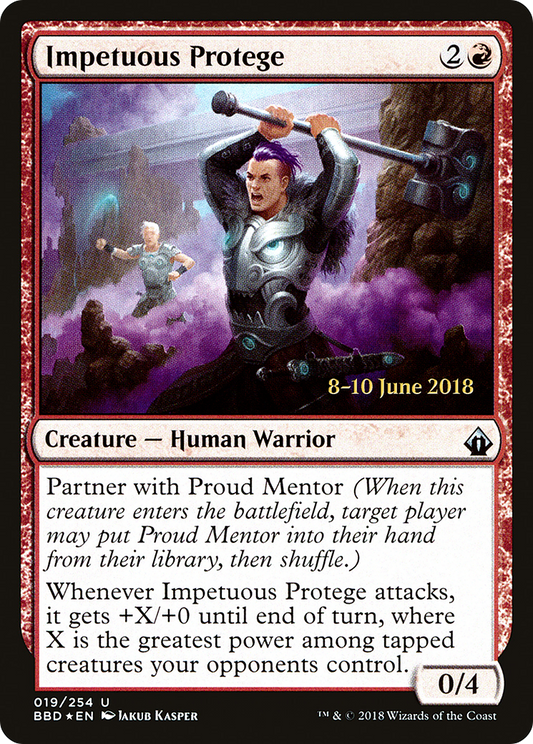 Impetuous Protege (019) (Date Stamped) - Foil