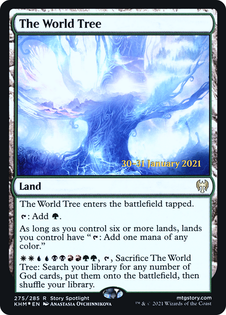 The World Tree (275) (Prerelease) - Foil