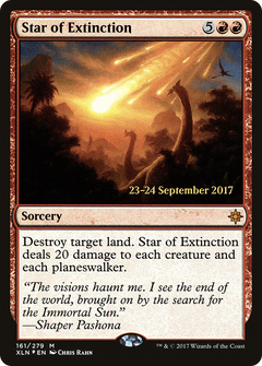 Star of Extinction (161) (Prerelease) - Foil