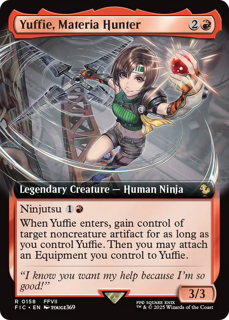 Yuffie, Materia Hunter (0158) (Extended Art)