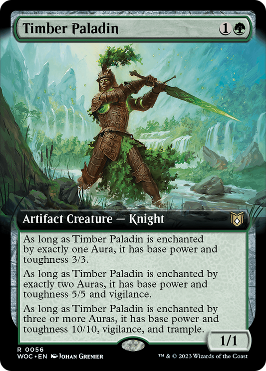Timber Paladin (0056) (Extended Art)