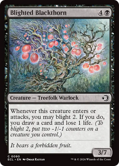 Blighted Blackthorn (0090) (ECL) - Foil