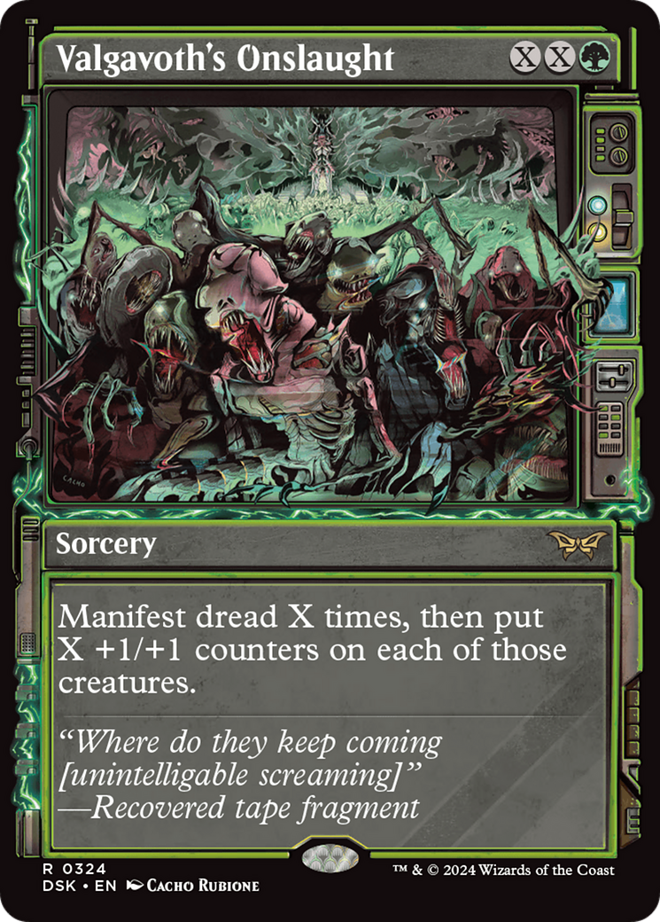 Valgavoth's Onslaught (0324) (Showcase) - Foil
