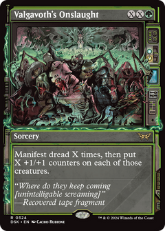 Valgavoth's Onslaught (0324) (Showcase) - Foil