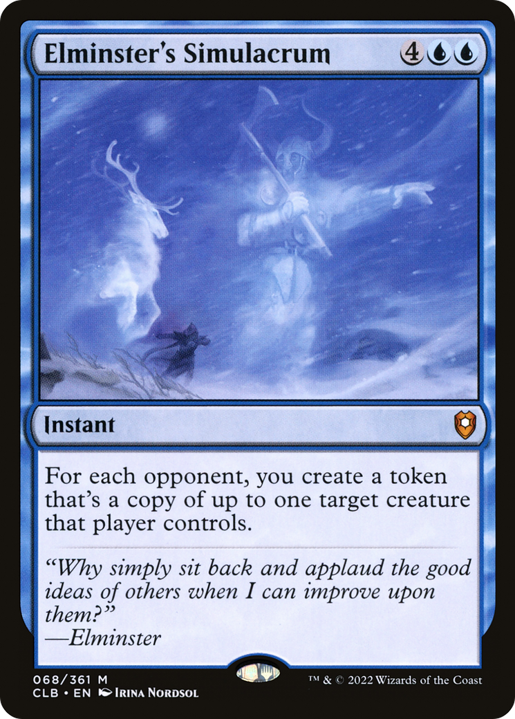 Elminster's Simulacrum - Foil