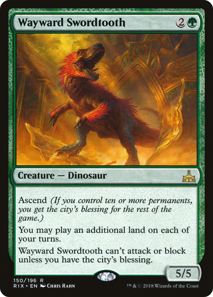 Wayward Swordtooth - Foil