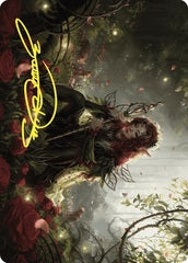 Yenna, Redtooth Regent (35/81) Art Card (AWOE) - Gold-Stamped Signature