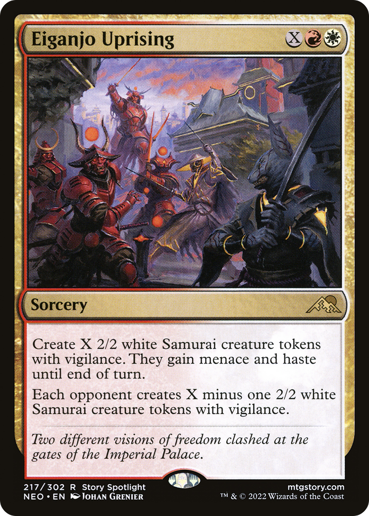 Eiganjo Uprising - Foil