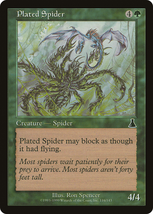 Plated Spider - Foil