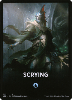 Scrying Theme Card