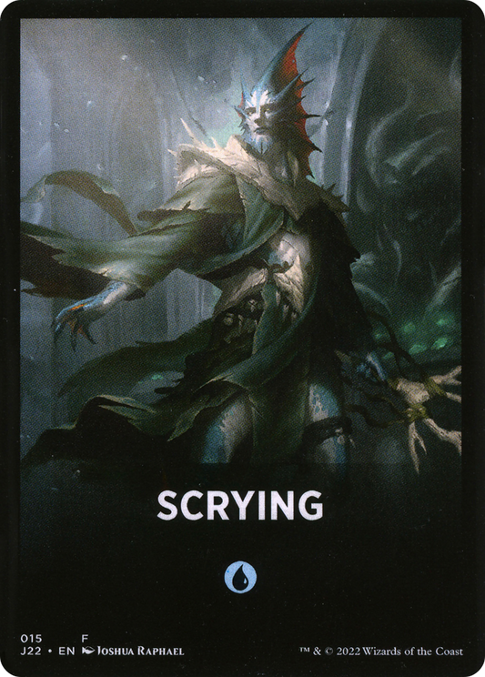 Scrying Theme Card