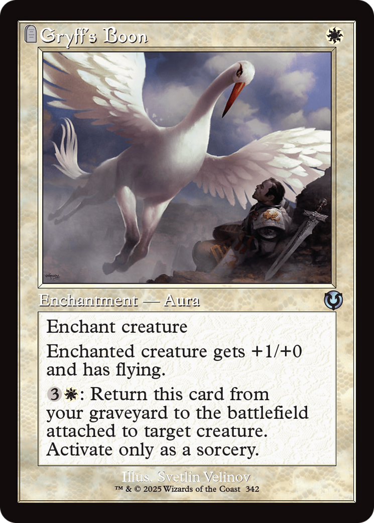 Gryff's Boon (0342) (Retro Frame) - Foil