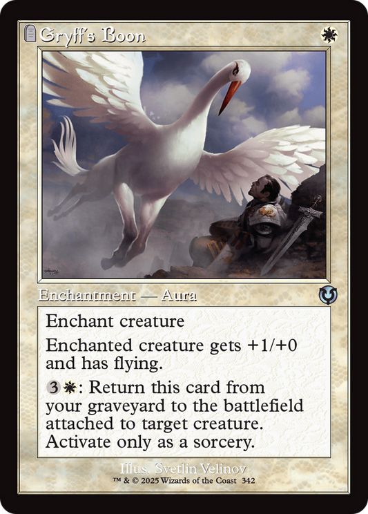 Gryff's Boon (0342) (Retro Frame) - Foil