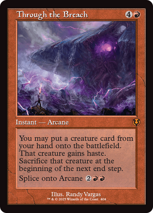 Through the Breach (0404) (Retro Frame) - Foil